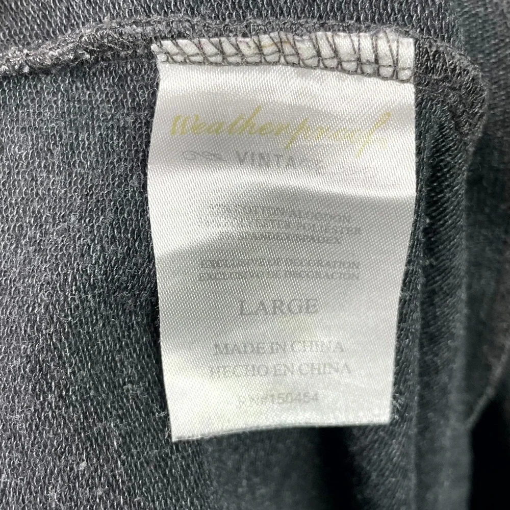 Weatherproof Vintage Jogger Pants Men Large Charcoal Gray Performance Athleisure